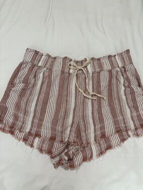 Jr’s Madden Striped Drawstring Beach Shorts